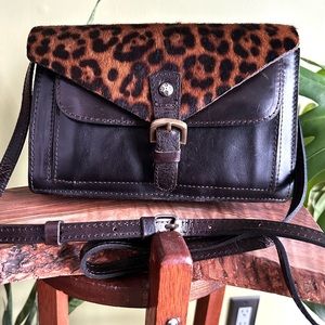 Patricia Nash Cassano Leopard Crossbody Bag